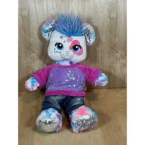 BAB Build a Bear We Wear Cute Sparkly Plush Panda With Clothes